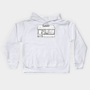 Record shop Kids Hoodie